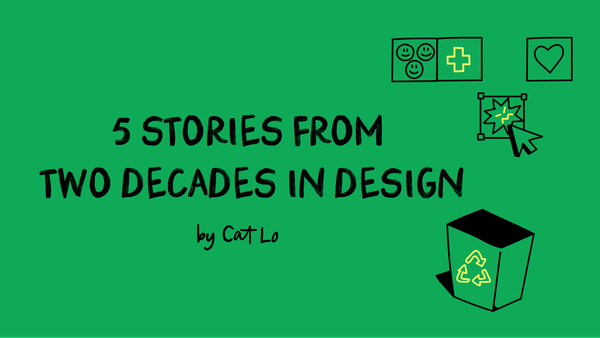 5 stories from two decades of design